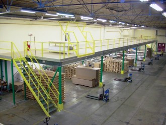 Plate forme mezzanine de stockage - Devis sur Techni-Contact.com - 1