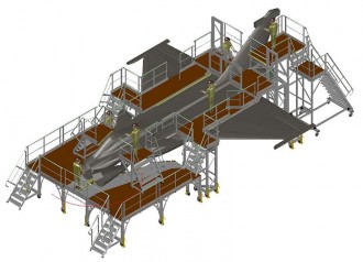 Plateforme de maintenance pour avion - Devis sur Techni-Contact.com - 1