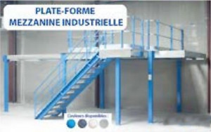 Plateforme mezzanine modulaire - Devis sur Techni-Contact.com - 1