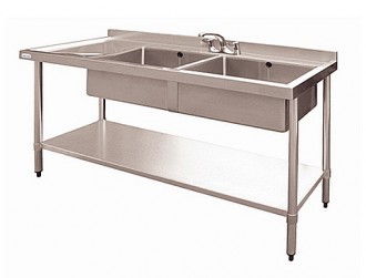 Plonge 1 ou 2 Bacs inox - Devis sur Techni-Contact.com - 4