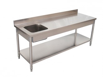 Plonge inox de cuisine professionnelle - Devis sur Techni-Contact.com - 1