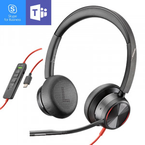 Poly - Blackwire 8225 USB-C MS - Casque Téléphone Filaire