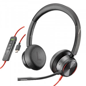 Poly - Blackwire 8225 USB-C UC - Casque Téléphone Filaire