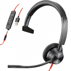 Poly - Plantronics Blackwire 3315 USB-A MS - Casque PC - IP / Softphone - Devis sur Techni-Contact.com - 1