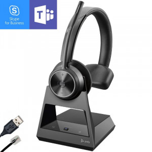 Poly Savi 7310 Office - Version Microsoft Teams - Casque Téléphone sans Fil - Devis sur Techni-Contact.com - 1