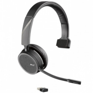 Poly Voyager 4210UC + Socle de charge +Dongle et Câble USB-A - Casque PC - IP / Softphone - Devis sur Techni-Contact.com - 1