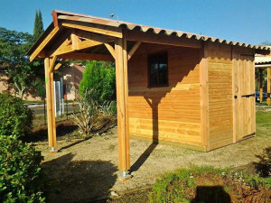 Pool house en bois - Devis sur Techni-Contact.com - 1