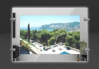 Porte affiche led châssis Miroir - Devis sur Techni-Contact.com - 2