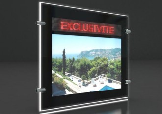 Porte-affiche Led dynamique recto-verso - Devis sur Techni-Contact.com - 3