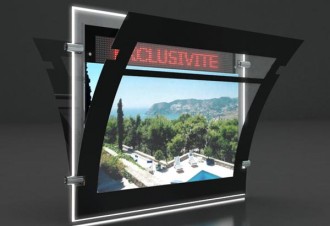 Porte-affiche Led dynamique recto-verso - Devis sur Techni-Contact.com - 4