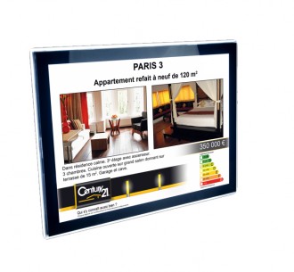 Porte affiche lumineux LED C21 ONE - Devis sur Techni-Contact.com - 1