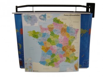 Porte cartes scolaires orientable - Devis sur Techni-Contact.com - 1