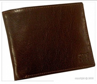 Porte-cartes pour homme en cuir marron - Devis sur Techni-Contact.com - 1