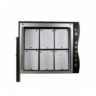 Porte menu cevennes 6 pages - Devis sur Techni-Contact.com - 1