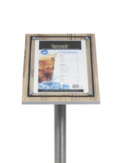 Porte menu en bois - Devis sur Techni-Contact.com - 5