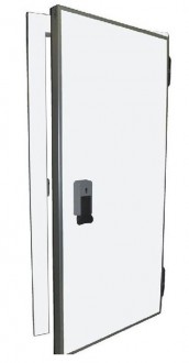 Porte pivotante isotherme positive - Devis sur Techni-Contact.com - 2