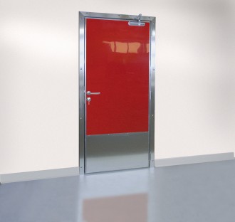 Porte semi isotherme de service - Devis sur Techni-Contact.com - 1