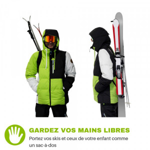 Porte-skis double