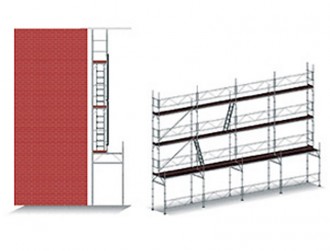 Portique passage piéton pour échafaudage - Devis sur Techni-Contact.com - 2