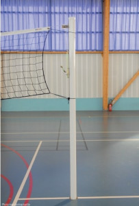 Poteaux de volley ball d'entraînement en aluminium - Devis sur Techni-Contact.com - 2