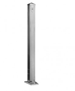 Potelet de ville inox 70 x 70 mm - Devis sur Techni-Contact.com - 1