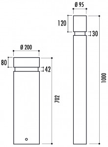 Potelet urbain en acier - Devis sur Techni-Contact.com - 4