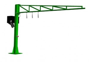 Potence triangulée avec rail coulissant - Devis sur Techni-Contact.com - 2