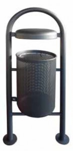 Poubelle de rue 45 litres - Devis sur Techni-Contact.com - 2