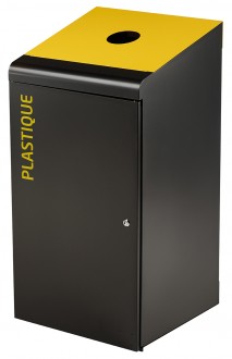 Poubelle tri sélectif en acier 120L - Devis sur Techni-Contact.com - 4