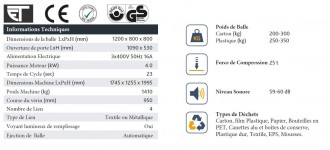 Presse carton 25 tonnes - Devis sur Techni-Contact.com - 5