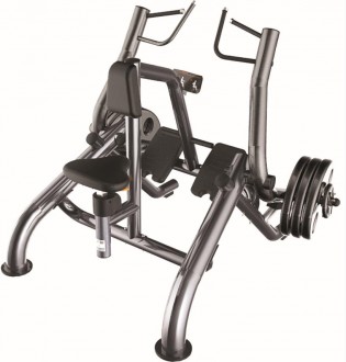 Presse de musculation Rowing horizontal en acier - Devis sur Techni-Contact.com - 1