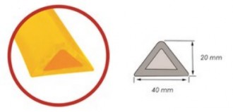 Protection d'angle caoutchouc plate ou arrondie - Devis sur Techni-Contact.com - 2