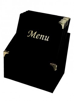 Protège menu 10 x A4