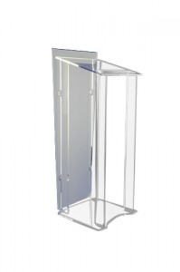 Pupitre colonne plexiglas - Devis sur Techni-Contact.com - 6