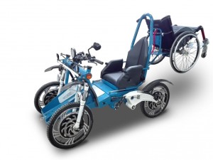 Fauteuil roulant tout terrain - Devis sur Techni-Contact.com - 3