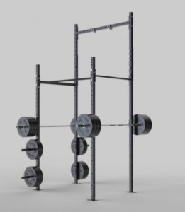 Rack de musculation squat 2 barres de traction - Devis sur Techni-Contact.com - 1