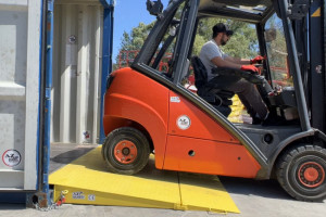 Rampe mobile pour container, capacité 6500 kg - Devis sur Techni-Contact.com - 8