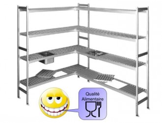 Rayonnage alimentaire chambre froide - Devis sur Techni-Contact.com - 1