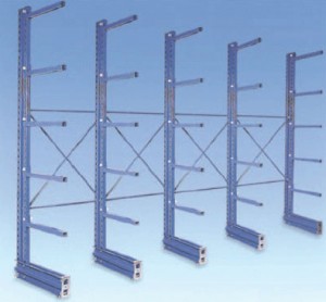 Rayonnage cantilever pour charges lourdes - Devis sur Techni-Contact.com - 1