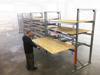 Rayonnage ergonomique à tiroirs bois - Devis sur Techni-Contact.com - 3