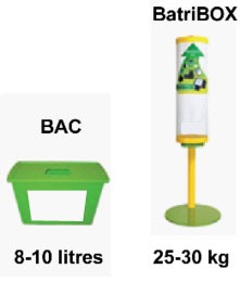 Recyclage piles et batteries non rechargeable