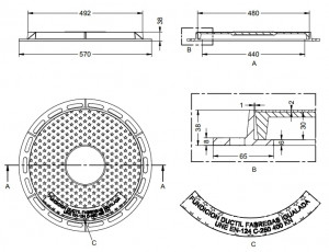  Regard en fonte C 250 - Devis sur Techni-Contact.com - 2