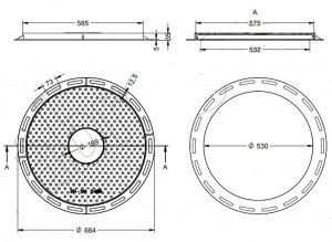 Regard en fonte C 250 - Devis sur Techni-Contact.com - 2