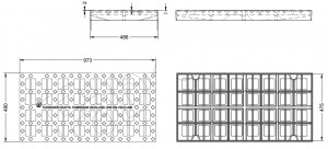 Grille en fonte D-400 - Devis sur Techni-Contact.com - 2