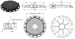 Regard en fonte ductile - Devis sur Techni-Contact.com - 2