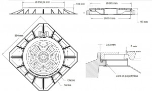 Regard en fonte ductile D-400 - Devis sur Techni-Contact.com - 2