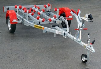 Remorque porte bateau à moteur 800 kg - Devis sur Techni-Contact.com - 1