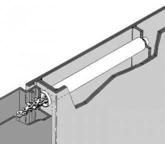 Ressort de fermeture sans contre-plaque - Devis sur Techni-Contact.com - 1