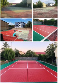 Revêtement de sol tennis intérieur extérieur - Devis sur Techni-Contact.com - 1