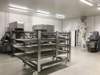 Revêtement Glasbord alimentaire pour murs et plafonds